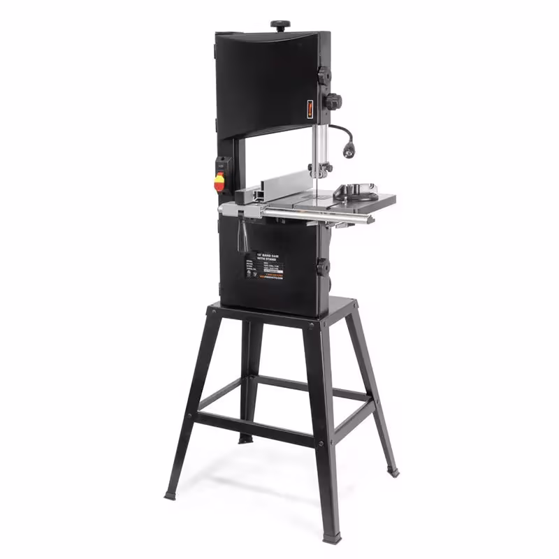 35 Amp 10 in 2Speed Band Saw with Stand and Worklight