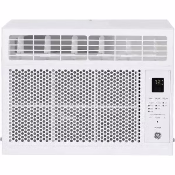 GE - 150 Sq. ft. 5,050 BTU Window Air Conditioner - White
