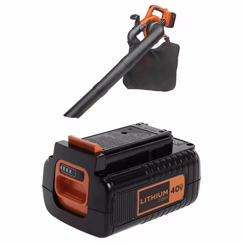 40V MAX Blower/Vacuum with Extra Battery, 2.0-Ah (LSWV36 & LBX2040)