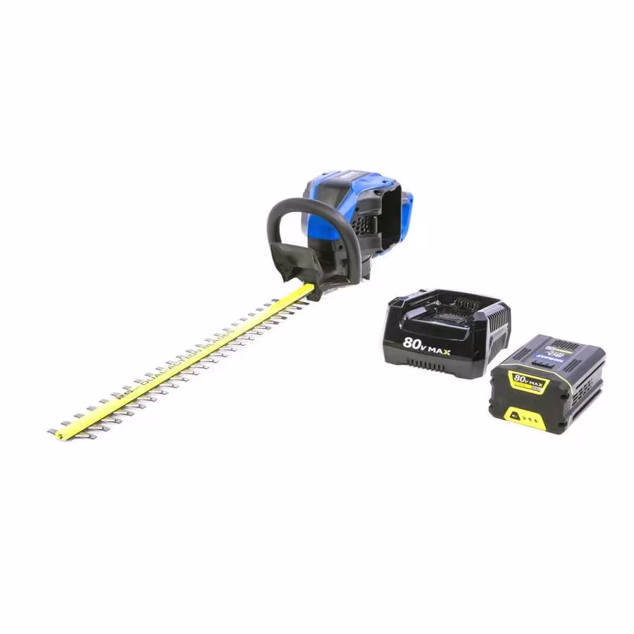 80-Volt Max 26-in Dual Cordless Electric Hedge Trimmer (Battery Included) KHT 2680A-08