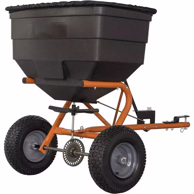 185 lb. Tow Behind Broadcast Spreader
