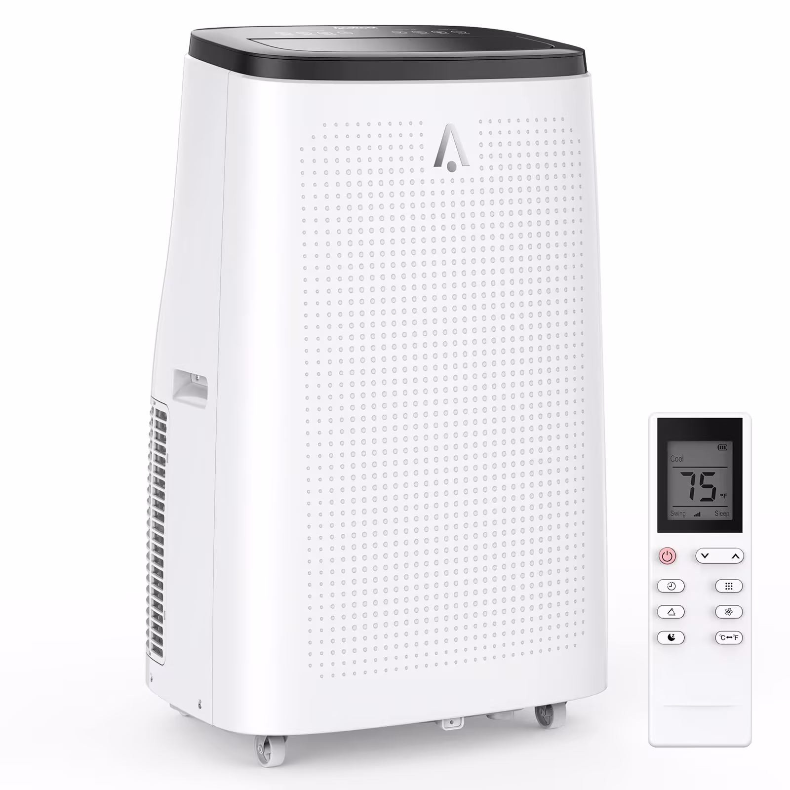 Towallmark 14000 BTU Portable Air Conditioner with Remote Control 3-in-1 Air Cooler Built-in Dehumidifier, Fan, Auto, Sleep Modes, Cools Room up to 750 sq. ft