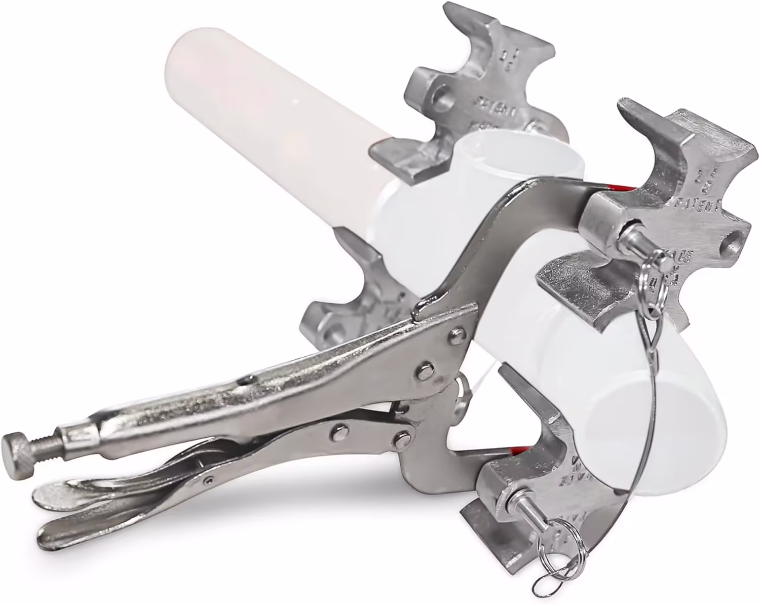 Welders 3rd Hand - Portable Pipe Welding Tool with Versatile Welding Clamps - Works with Most Butt Weld Fittings and Pipes - Enhance Accuracy