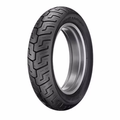 Dunlop D401 Rear Motorcycle Tire 130/90B-16 (73H) Black Wall for Harley-Davidson Dyna Wide Glide FXDWG/I 1993-2001