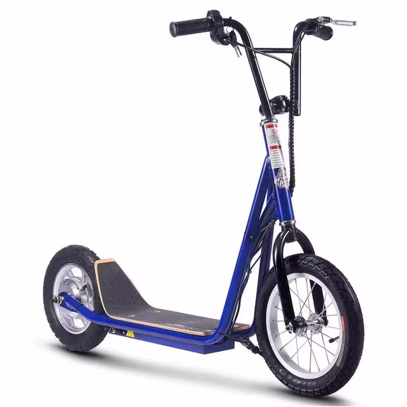 36v 350w Big Wheel Lithium Electric Scooter Blue (Groove-350)