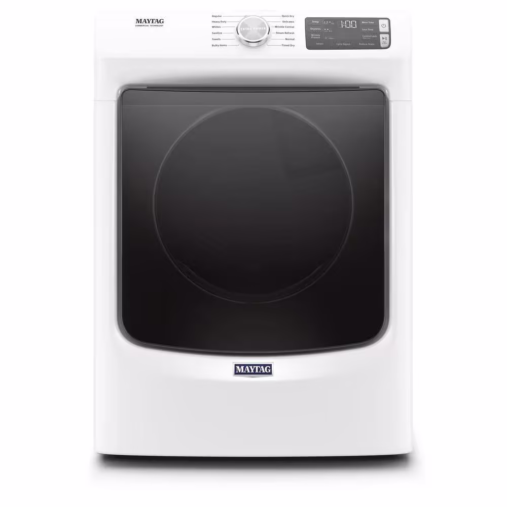 MED6630HW Front-Loading Electric Dryer - White