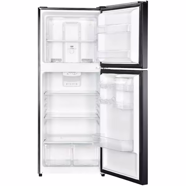 2025 Magic Chef HMDR1000BE Top Freezer Refrigerator in Black 10.1 Cu. ft.