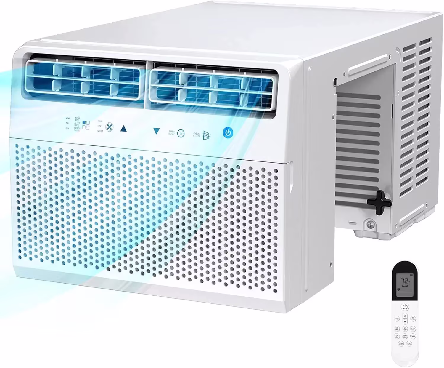 Antarctic Star U-shaped window air conditioner 12000 BTU Ultra-quiet window air conditioner Cools