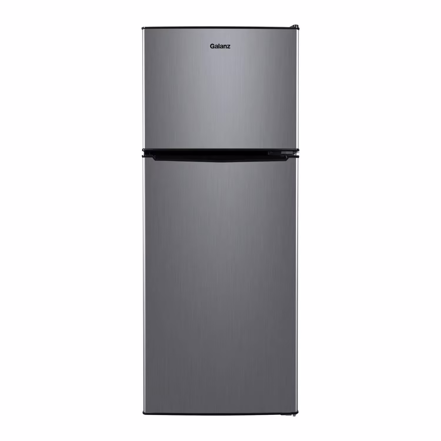 4.6. Cu ft Two Door Mini Refrigerator with Freezer, Stainless Steel
