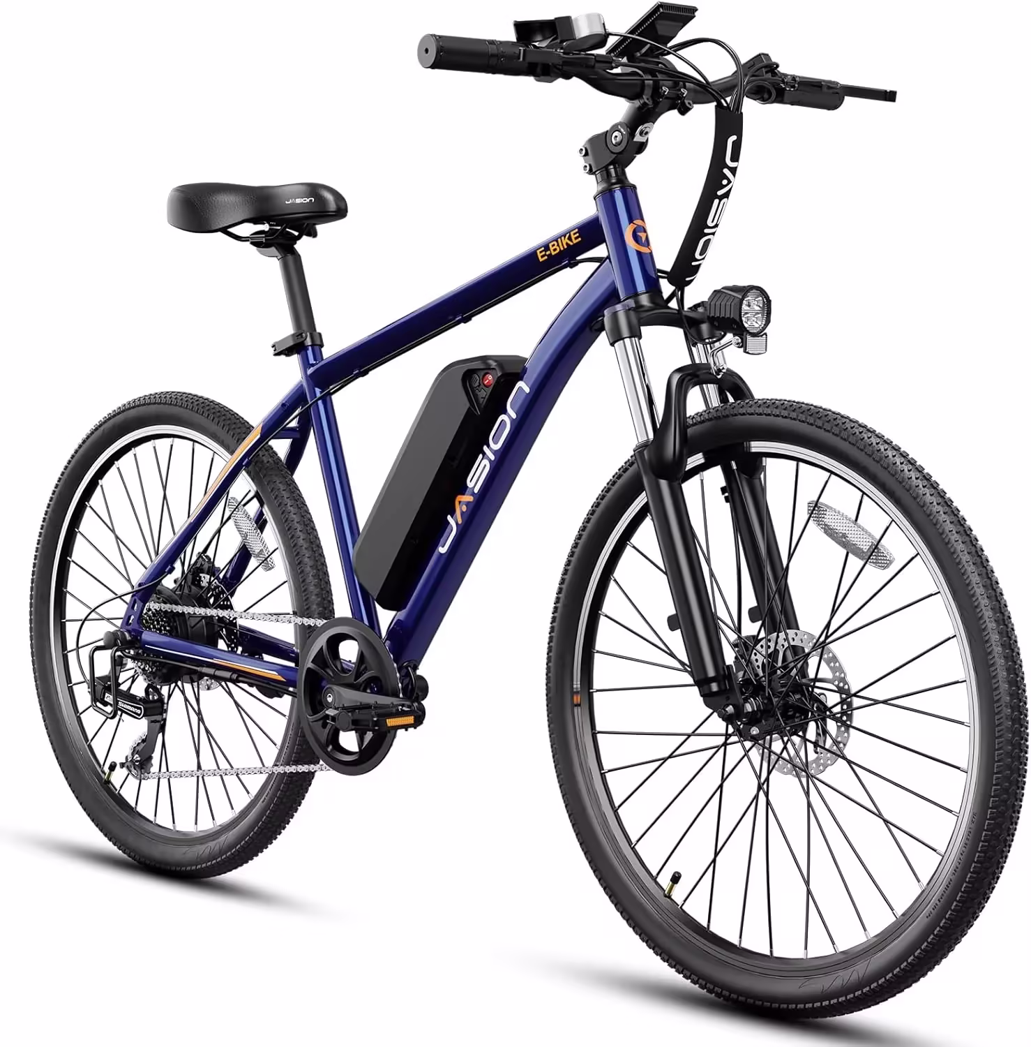 Jasion EB5 Electric Bike for Adults with Peak 40 Miles 20MPH Commuting Electric Mountain Bike