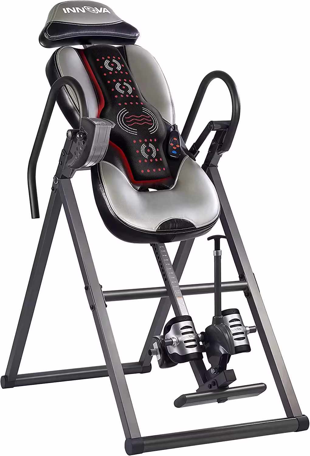 INNOVA HEALTH AND FITNESS ITM5900 Advanced Heat and Massage Inversion Table sgtnighsdesigns