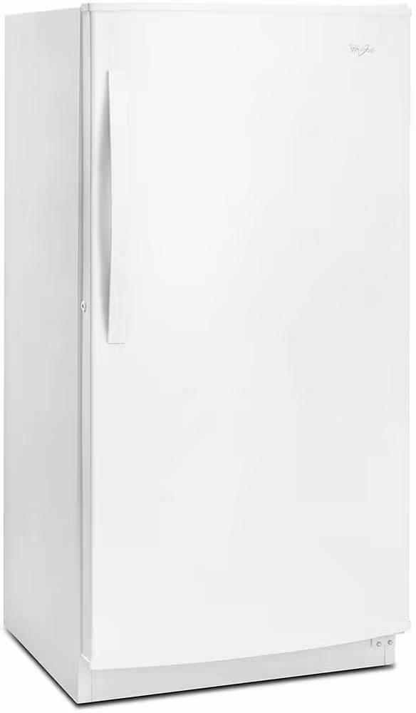 Whirlpool 16 Cu. Ft. White Upright Freezer With Frost-Free Defrost?? Last Day For Clearance 28324924
