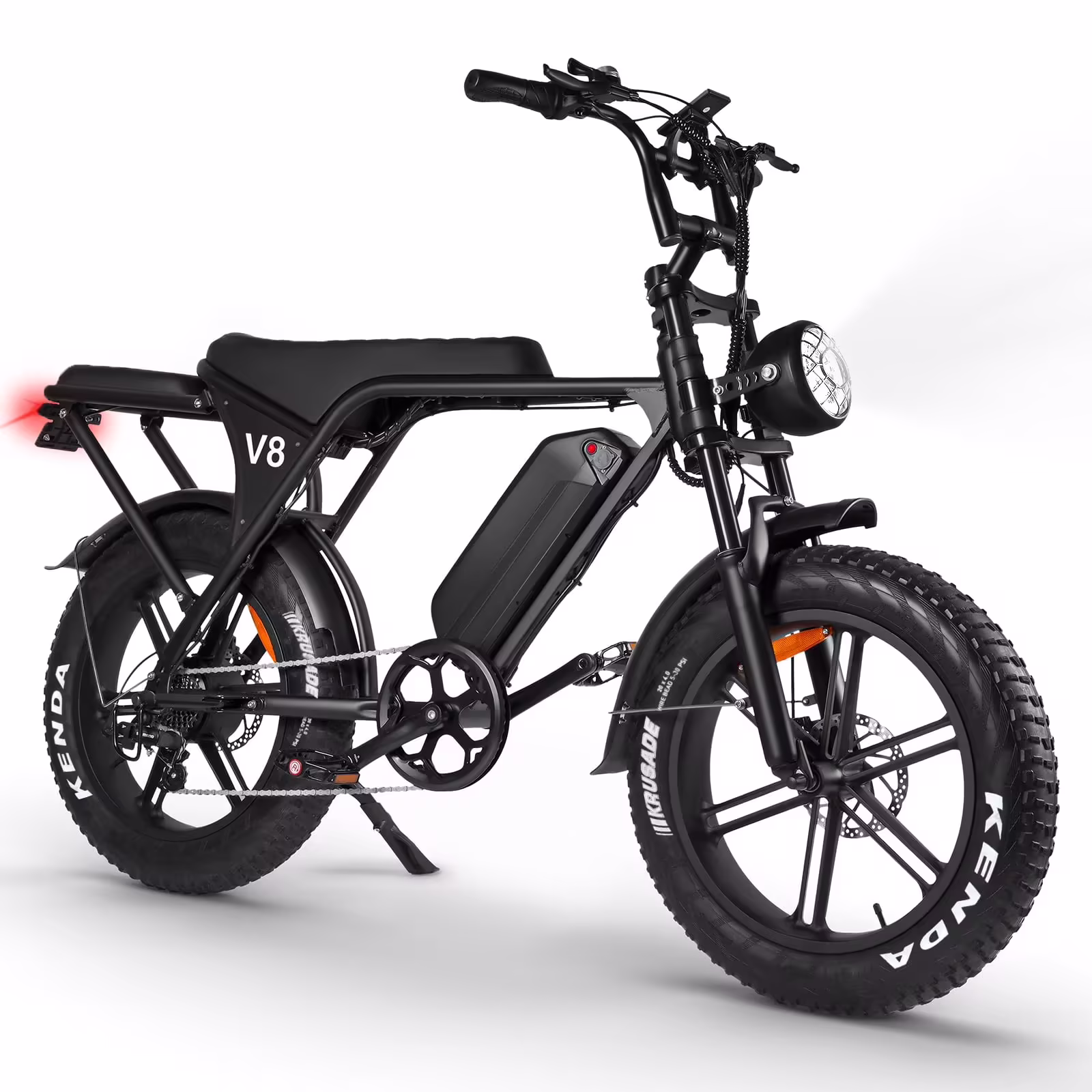 VTOKW Electric Bike for Adults,1000W Peak Motor Adult Electric Bicycle,48V 15.6Ah Battery,Up to 31MPH,20'' Fat Tire Ebike,Dual Disc Brakes Mountain Bike for Cycling,7 Speed E Bike,E-bike UL2849