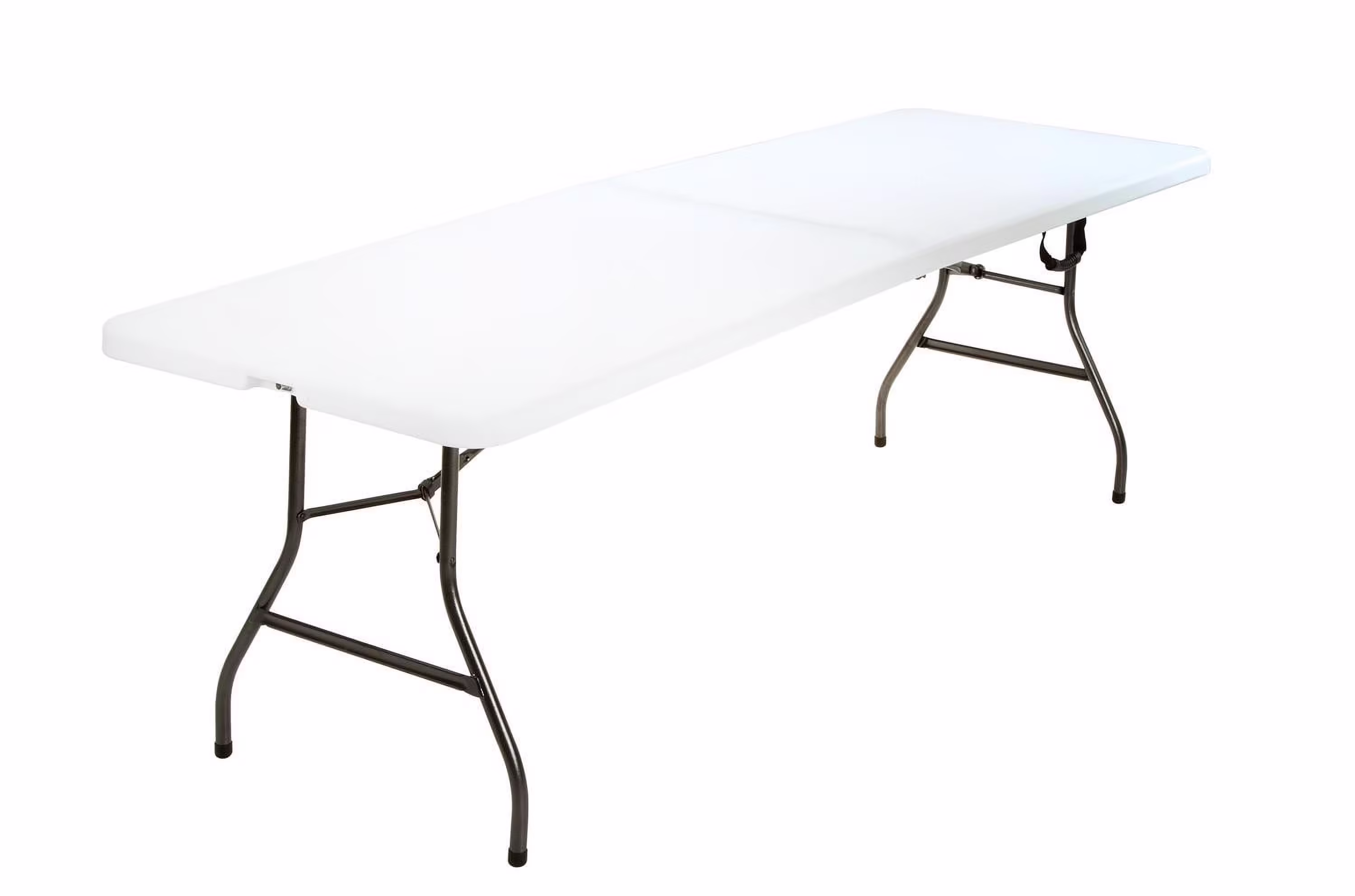 Cosco 8 Foot Centerfold Folding Table, White