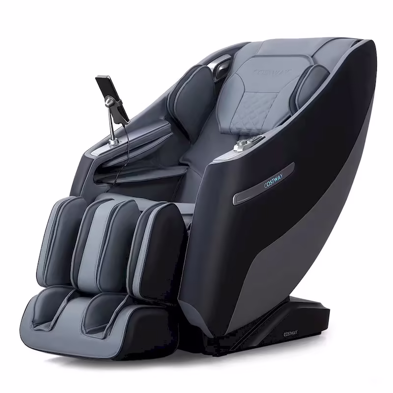 Costway Zero Gravity SL Track Full Body Massage Chair with Waist