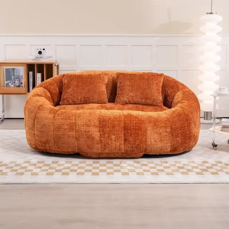 Adult Bean Bag Chair - Multi-Color Lazy Sofa