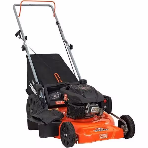 YARDMAX YG1650 - 21 3-in-1 Gas-Powered Push Mower 170cc