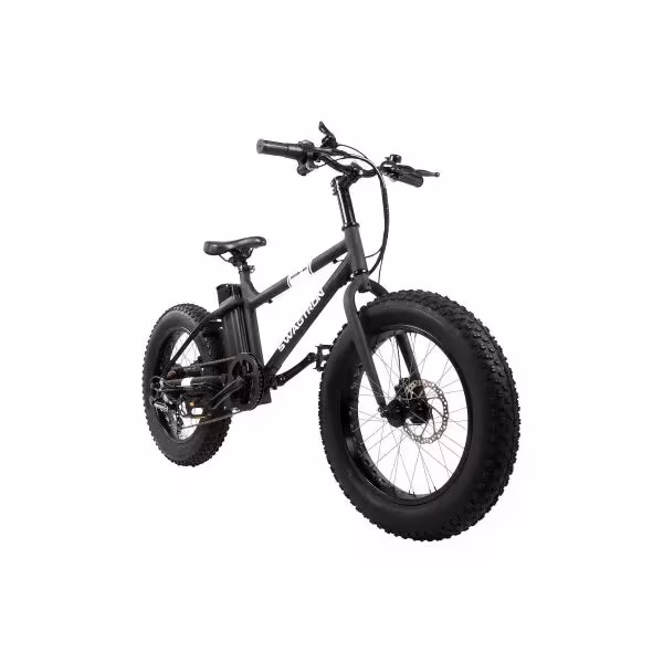 Swagtron Kids Electric Fat Bike - Black (EB-6)