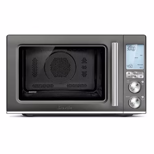 Breville BMO870BST1BUS1 Combi Wave 3 in 1 Microwave, Black Stainless Steel: Home & Kitchen