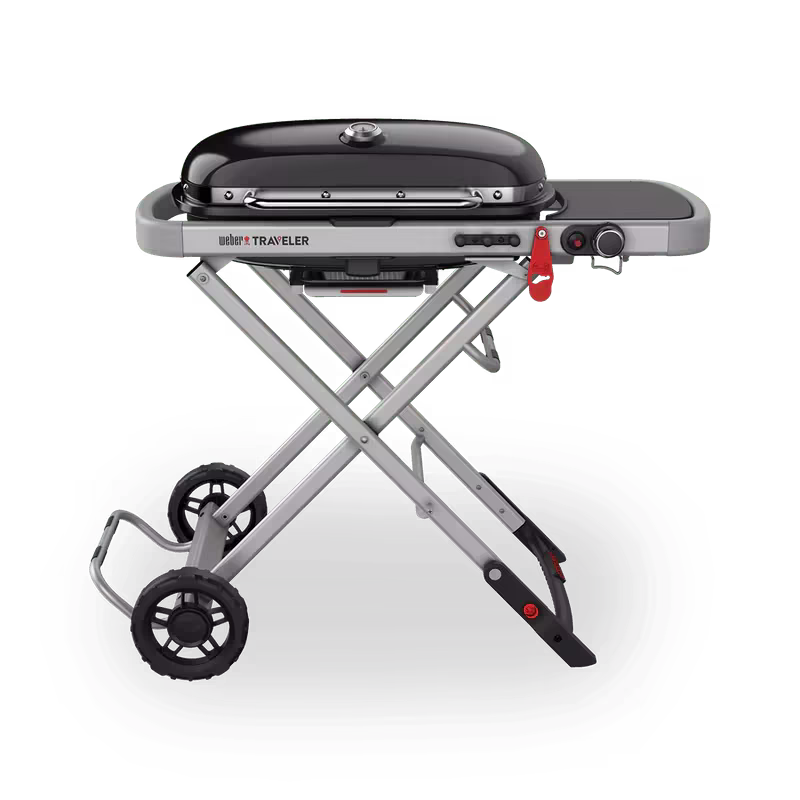 WEBER TRAVELER PORTABLE GAS GRILL