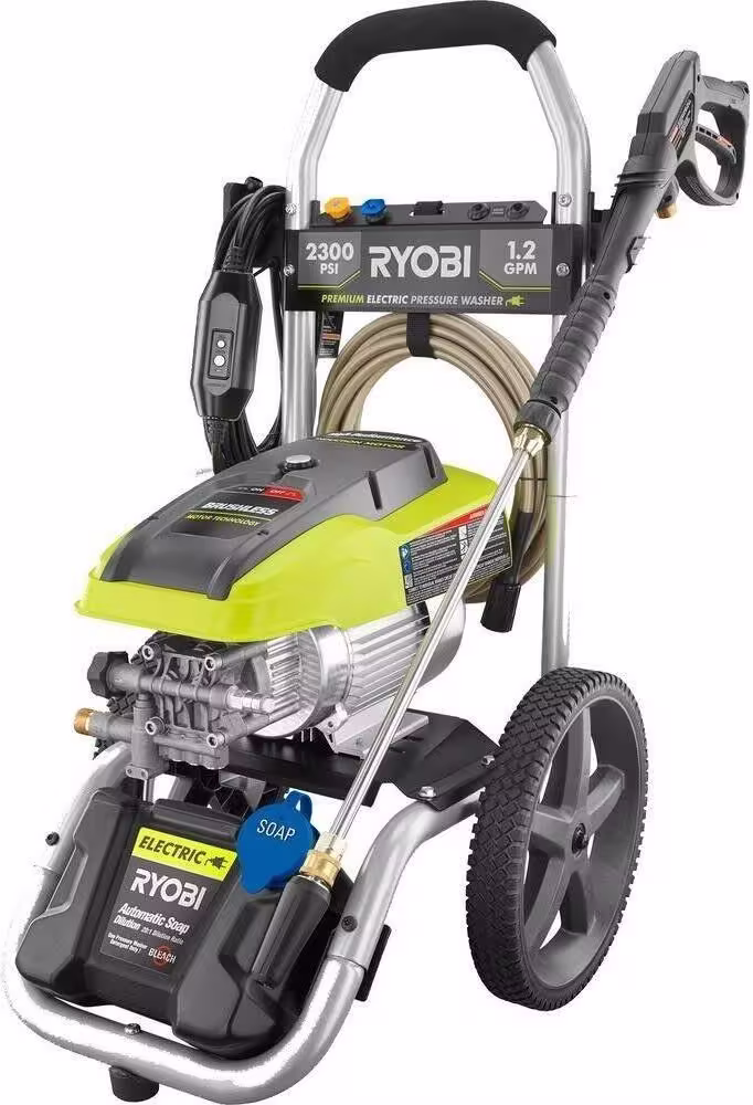 2,300 PSI 1.2 High Performance Pressure Washer