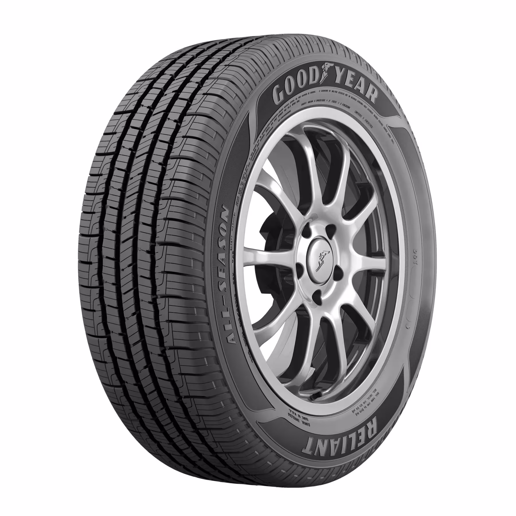Goodyear Reliant All-Season Tire 225/50R17 94V for Passenger Cars