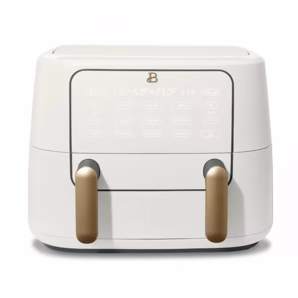 2025 Beautiful 9QT Air Fryer, White Icing by Drew Barrymore