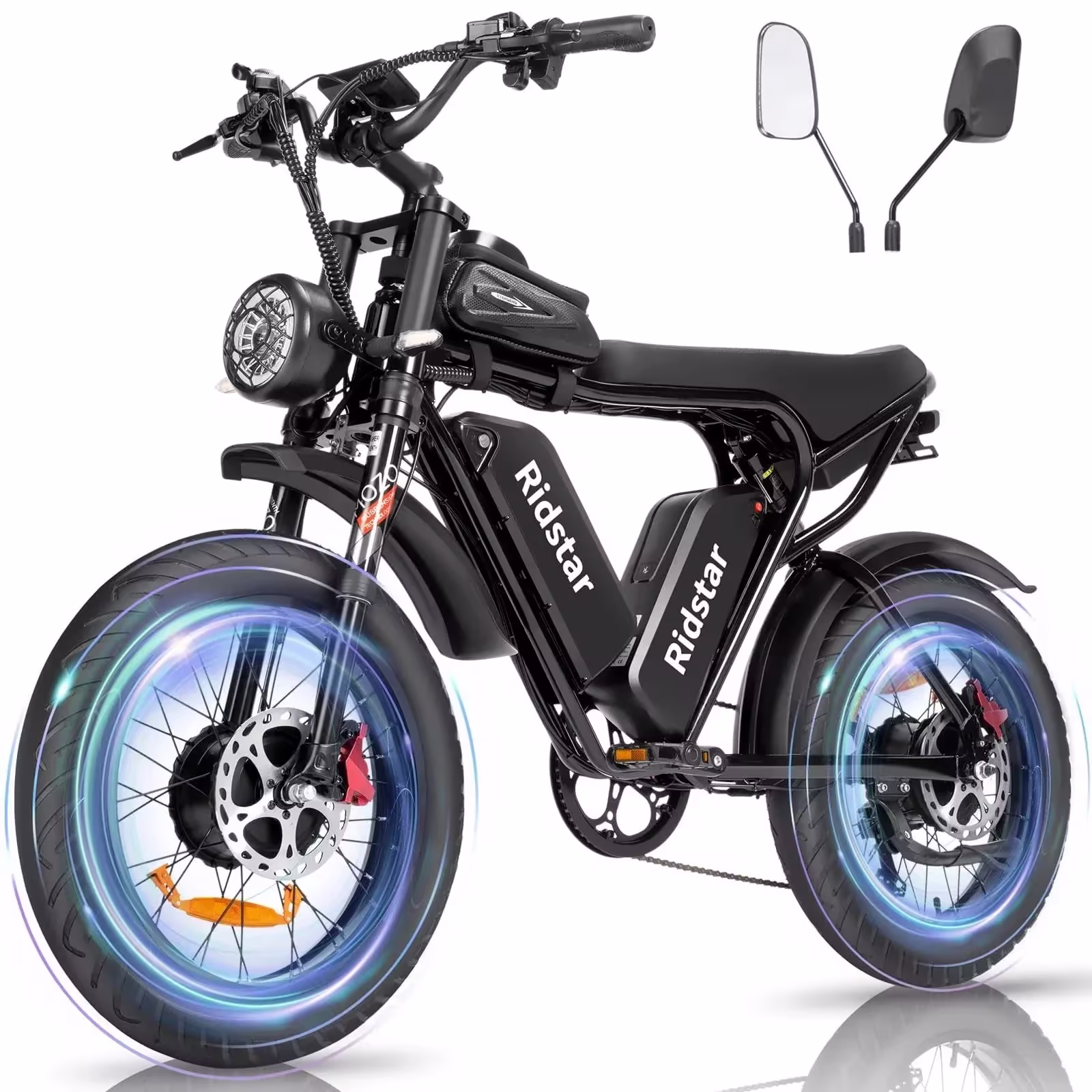 Bopzin Dual Motor Electric Bike Q20PRO-2000W 52V 40Ah