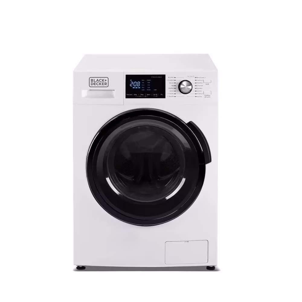 BLACK+DECKER 2.7 cu. ft. All-in-One Washer and Dryer Combo in White BCW27MW?? Last Day For Clearance
