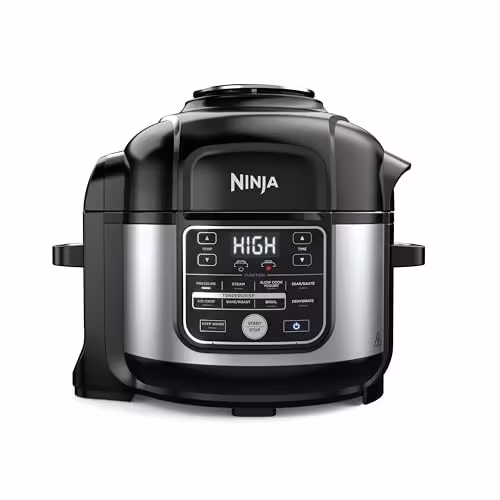 Ninja Foodi 10 in 1, 6.5 Quart Pro Pressure Cooker Air Fryer Multicooker, Precise Heating, Stainless (OS300): Home & Kitchen