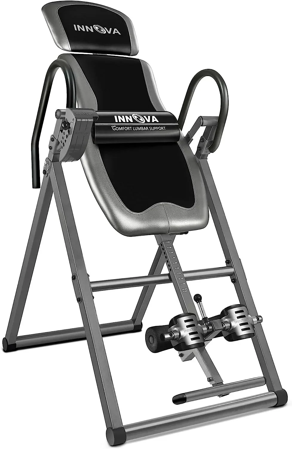 INNOVA HEALTH AND FITNESS ITX9600 Heavy Duty Inversion Table, Standard Ankle Holding System
