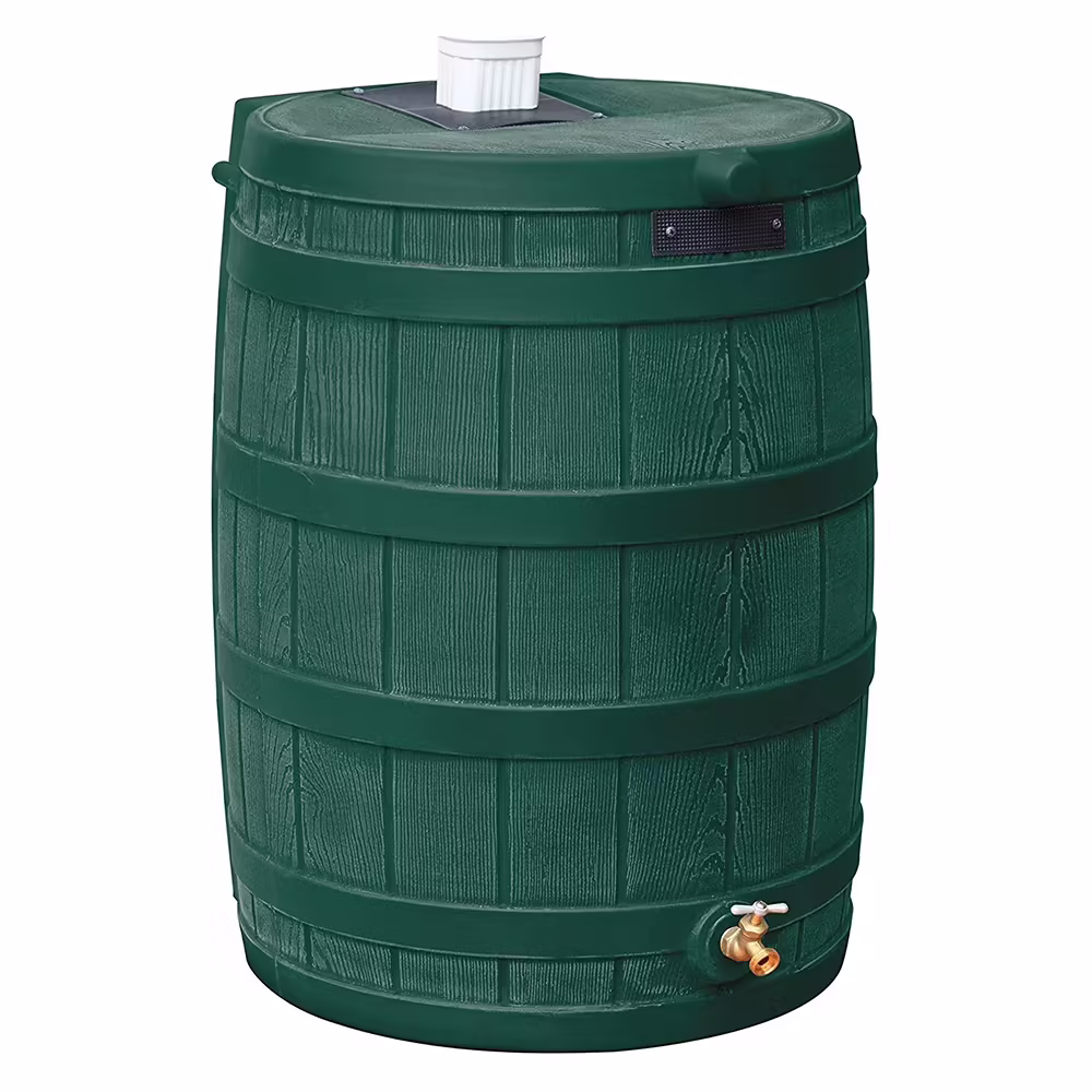 Good Ideas Rain Wizard Rain Storage Collection Rain Barrel 50 - Gallon