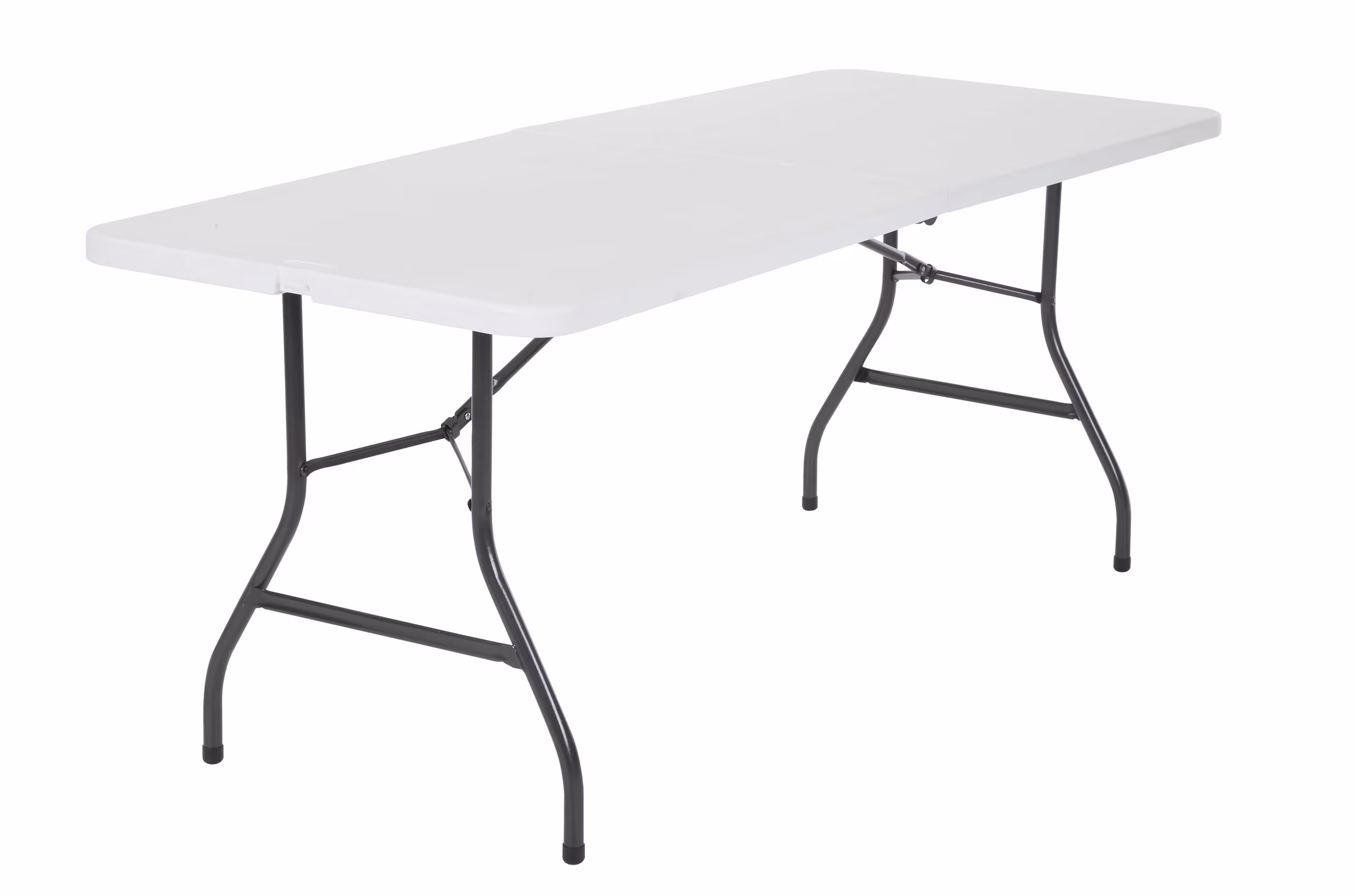 Cosco 6 Foot Folding Table in White Speckle
