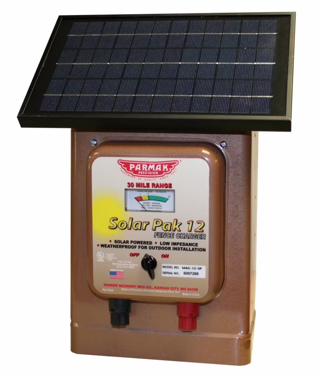 Parmak Precision MAG12SP 12 Volt Magnum Solar Fencer