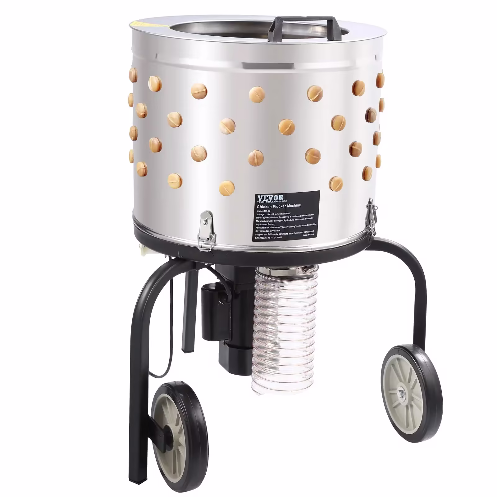 VEVOR 500W Chicken Plucker Machine with 20 Drum