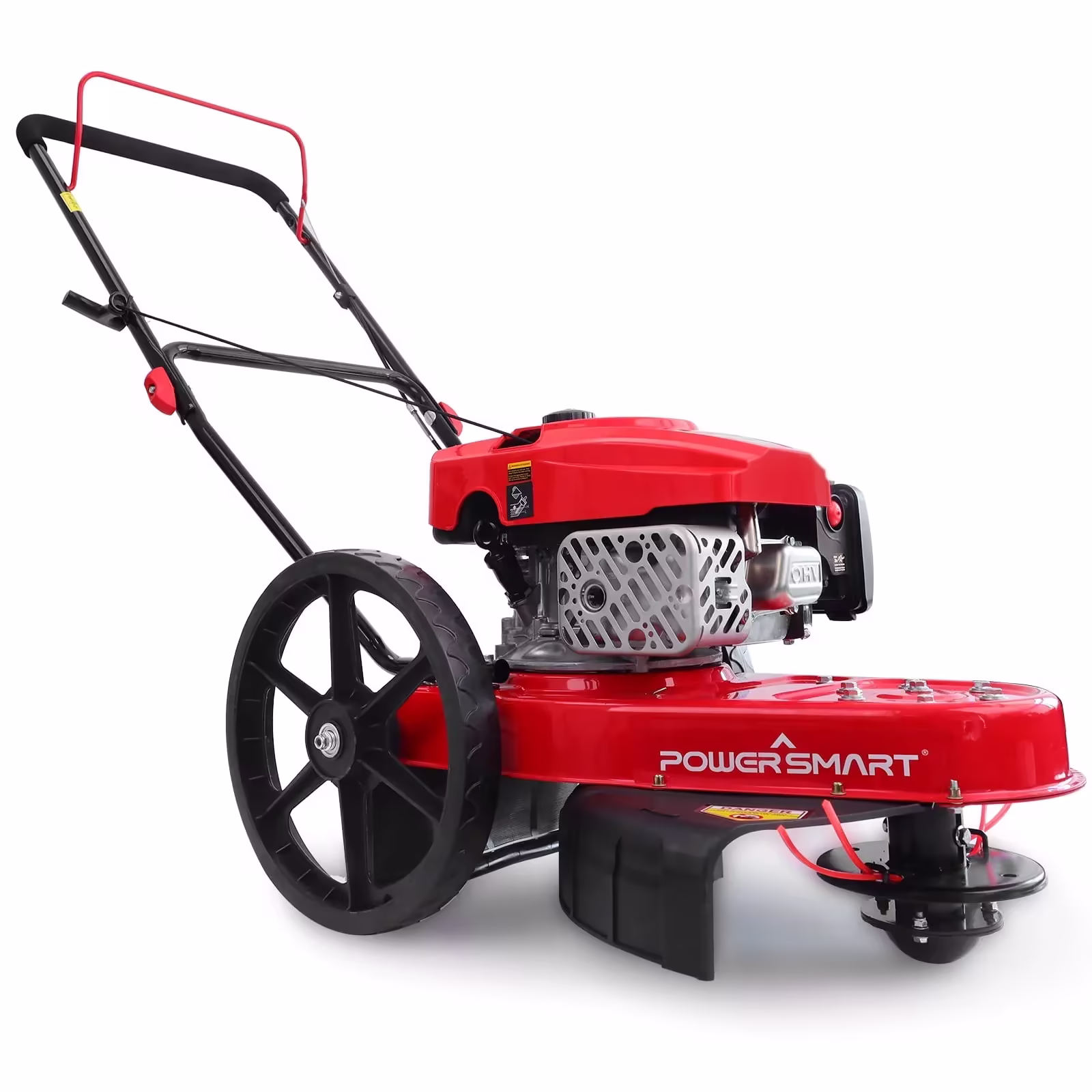 PowerSmart 161CC 22-inch Gas-Powered Walk-Behind String Trimmer Efficient Lawn Care Tool for Areas