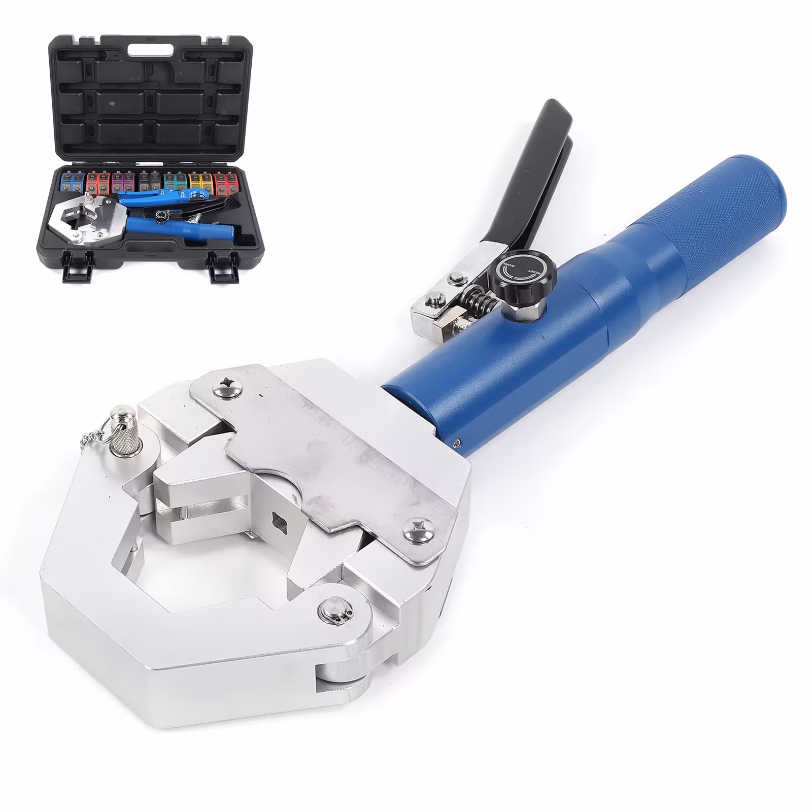 Hydraulic A/C Hose Crimper, Convenience Strong Practicality A/C Hose Crimper Lightweight for Car Air Conditioning Repair