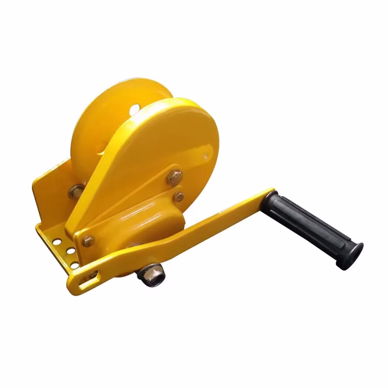 1800lbs Manual Hand Winch With Brake, Automatic Hand Crank Tripod Winch Vertical Lifting Capstan ,Excellent Towing Capacity