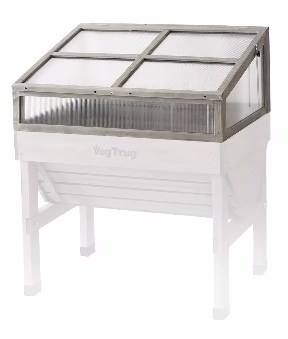 VegTrug Small Cold Frame - Grey Wash