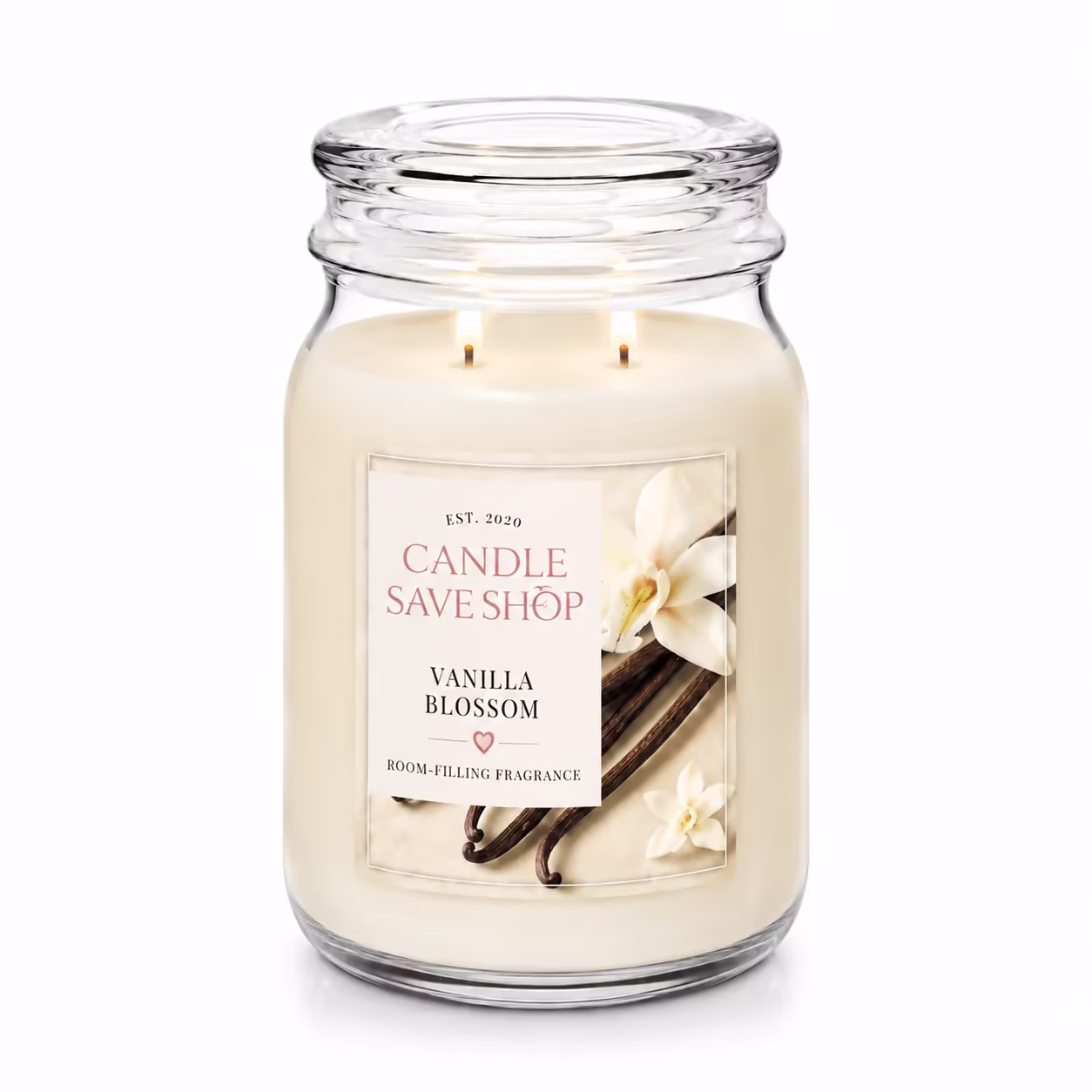 Vanilla Blossom Scented Candle