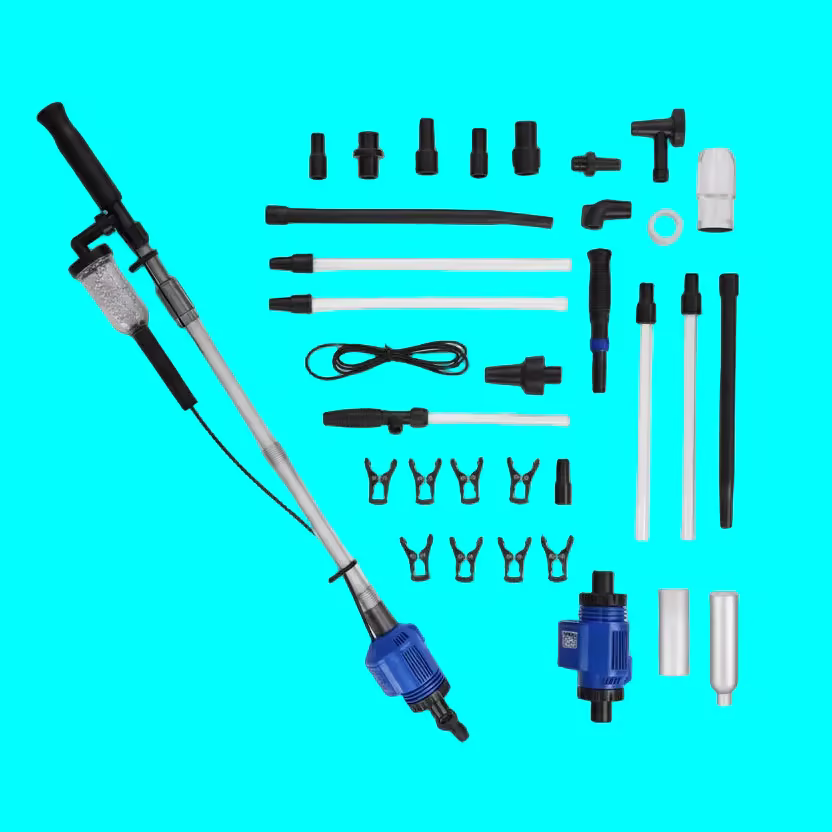 Electric Aquarium Water Changer Gravel Cleaner Siphon Fish Tank Cleaning Tool
