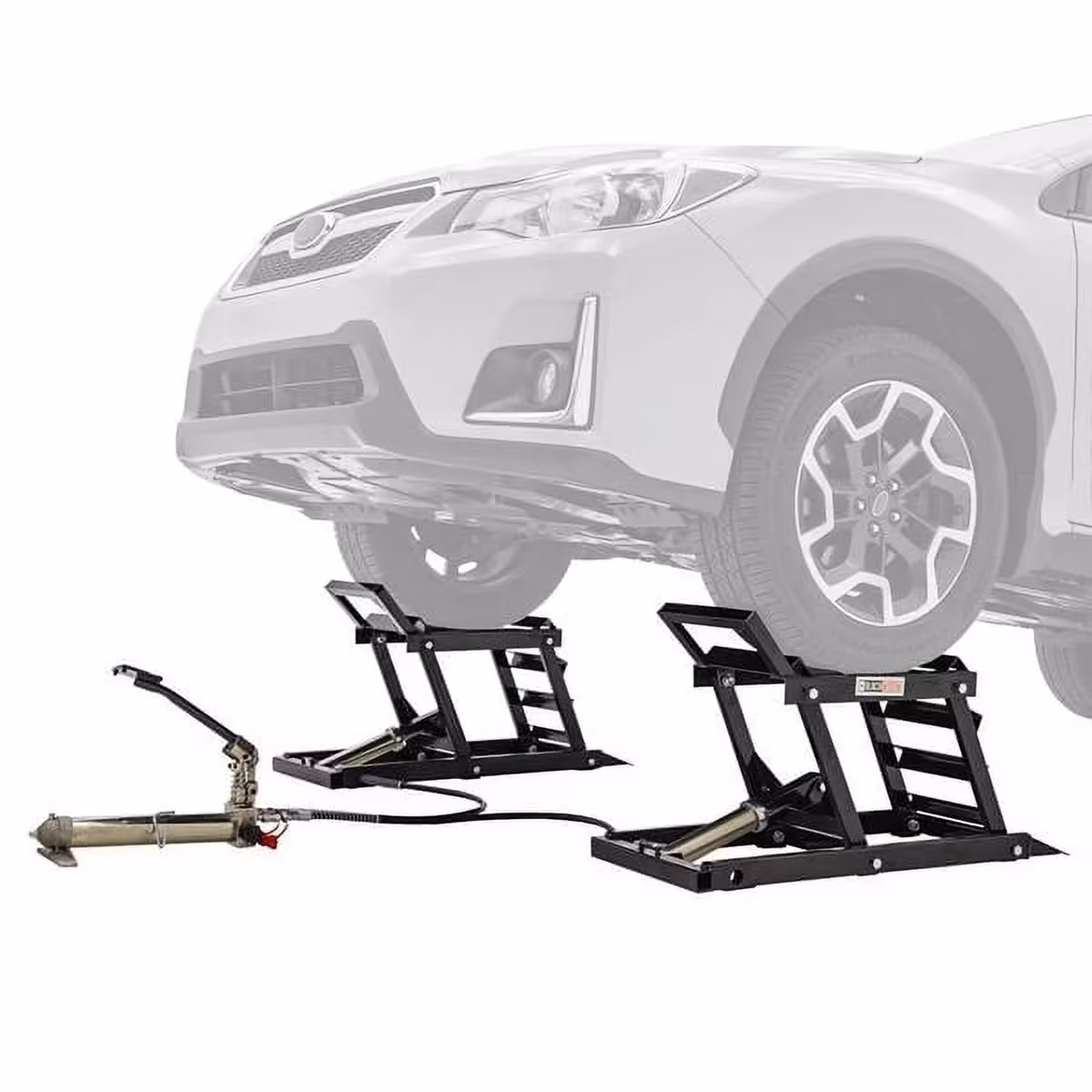 Black Widow Hydraulic Car Lift with Ramp – 3,000 lb. per pair Capacity sgtnighsdesigns