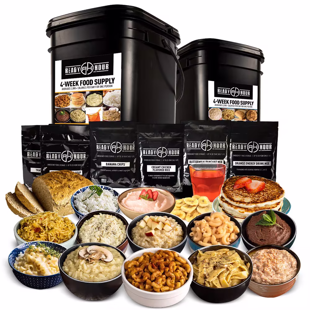 4-Week Emergency Food Supply (2,000+ calories/day) sgtnighsdesigns