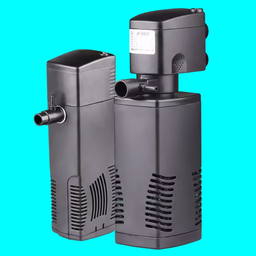 3-in-1 Fish Tank Aquarium Internal Filter Pump – Submersible Water Filter Oxygen Pump