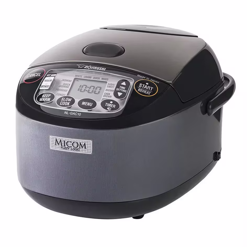 5.5 Cup Umami Micom Rice Cooker & Warmer Metallic Black