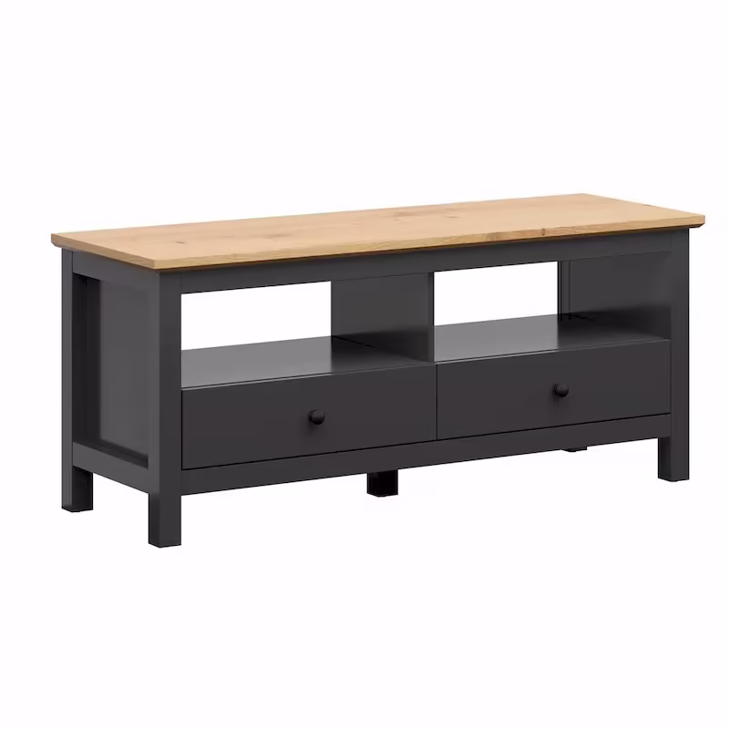 54-Inch Dark Grey Lexington TV Stand