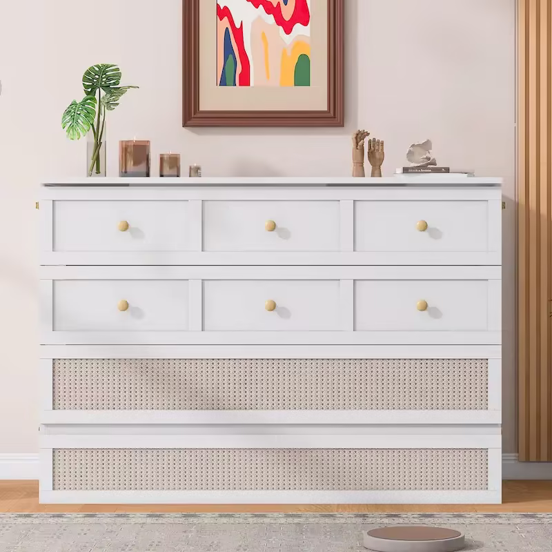Nestfair Full-Size Murphy Bed with Spacious Drawers
