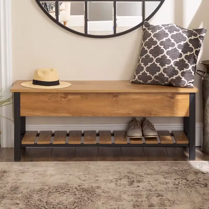 Paradise Hill Lift-Top Storage Bench by Middlebrook Designs