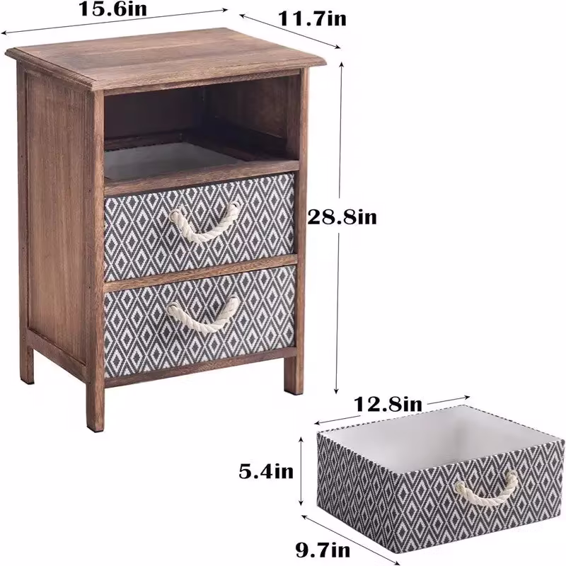 Set of 2 Nightstands