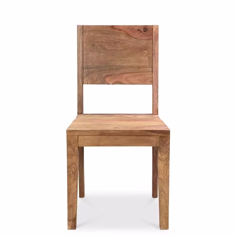 Set of 2 Raven Sheesham Wood Dining Chairs